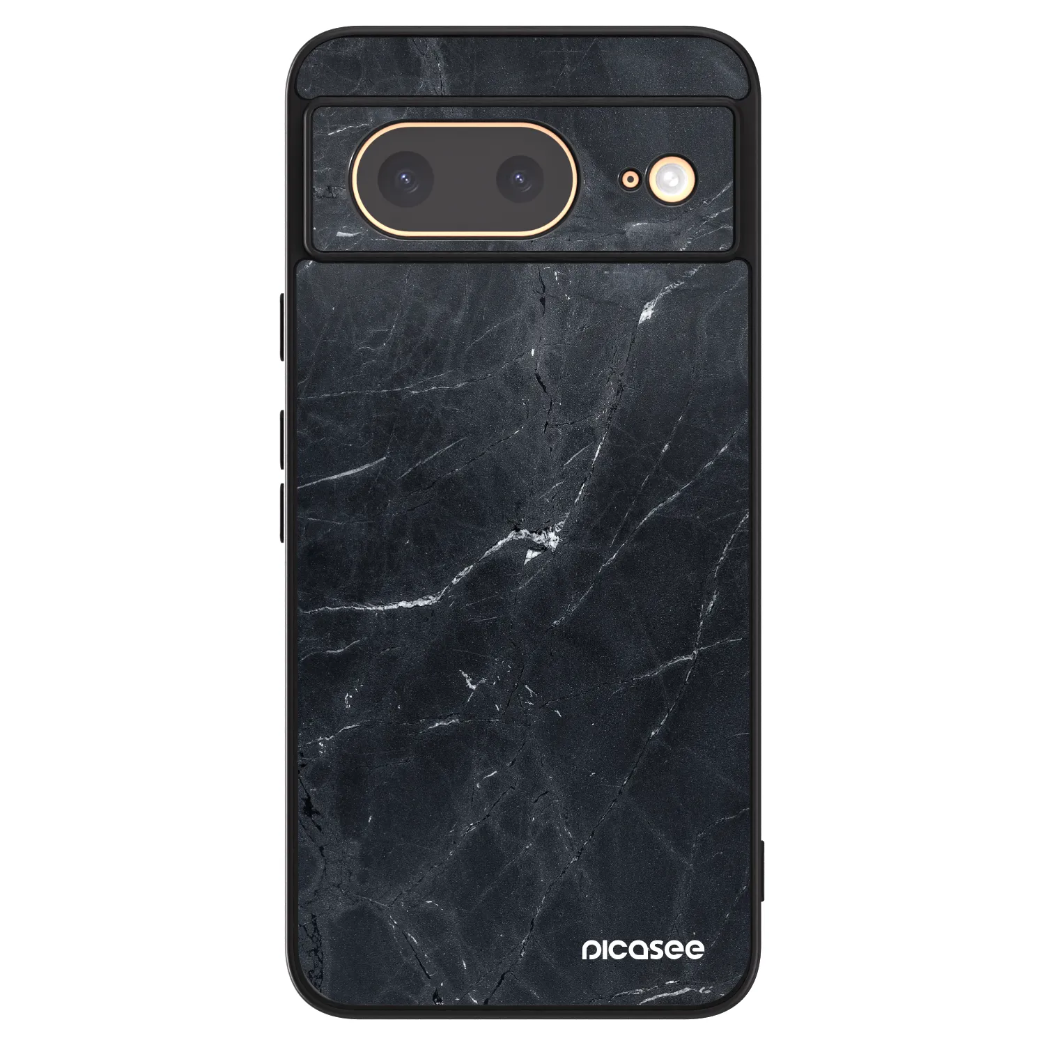 Picasee ULTIMATE CASE Google Pixel 8 - készülékre - Black marble