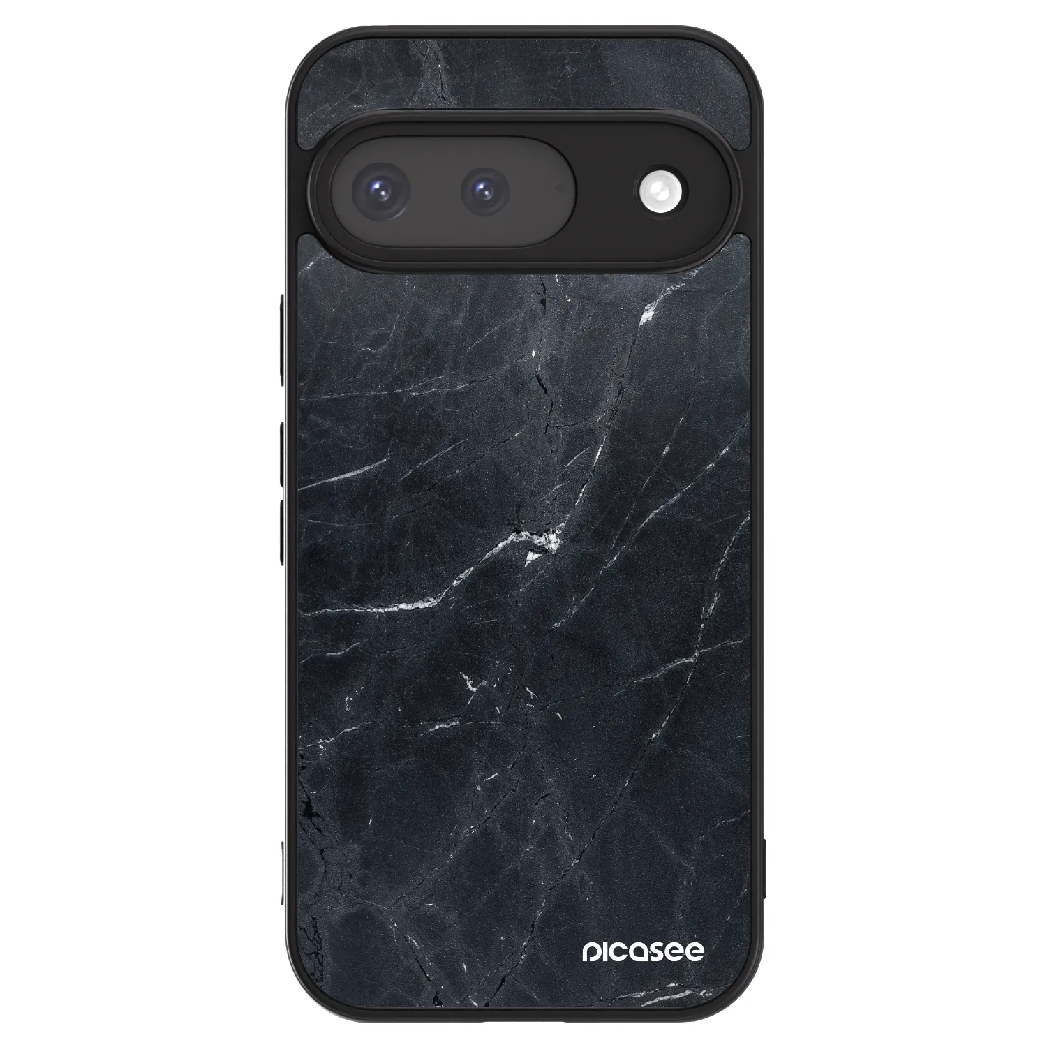 Picasee ULTIMATE CASE Google Pixel 9 - készülékre - Black marble