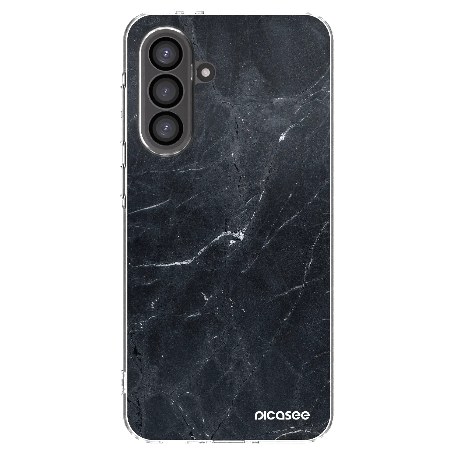 Picasee átlátszó szilikon tok az alábbi mobiltelefonokra Samsung Galaxy A56 5G A566B - Black marble