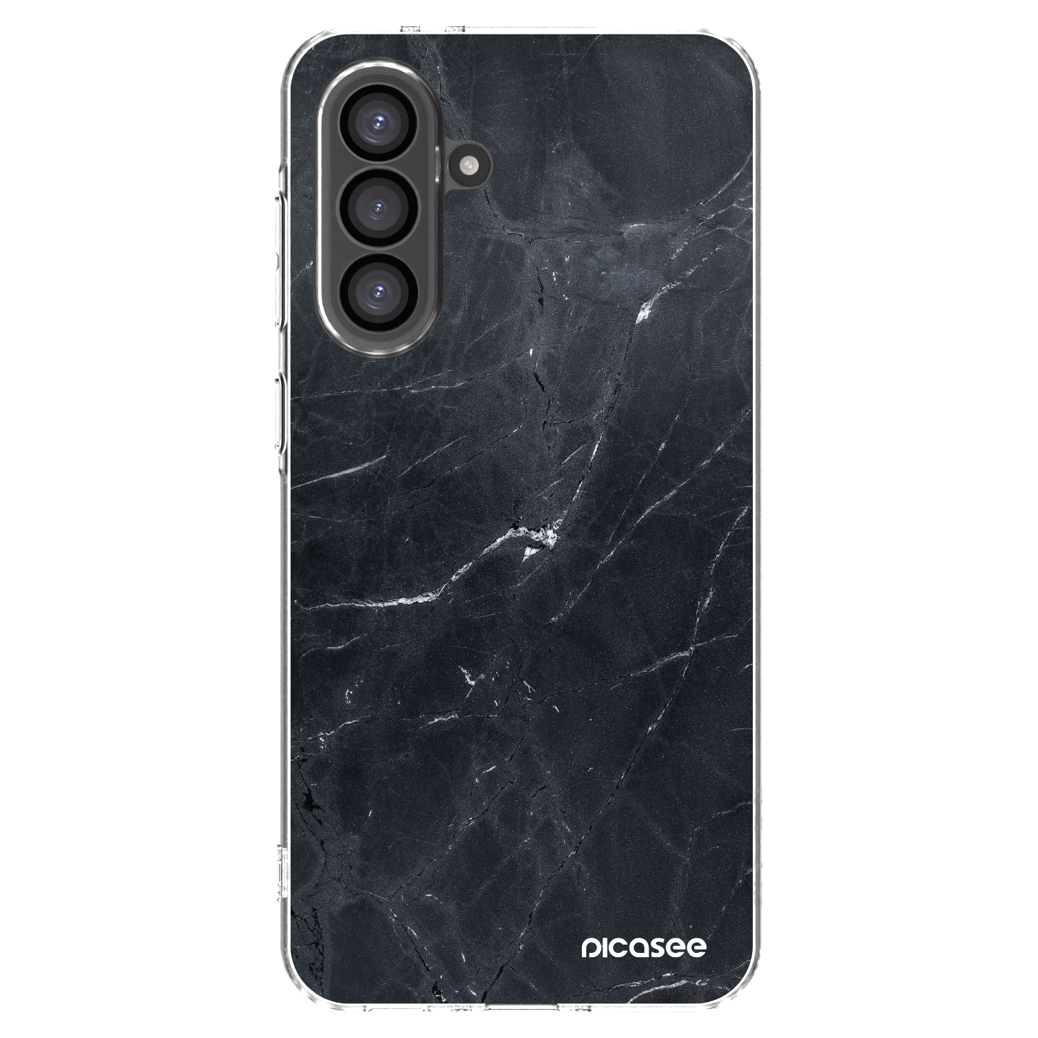Picasee átlátszó szilikon tok az alábbi mobiltelefonokra Samsung Galaxy A36 5G - Black marble