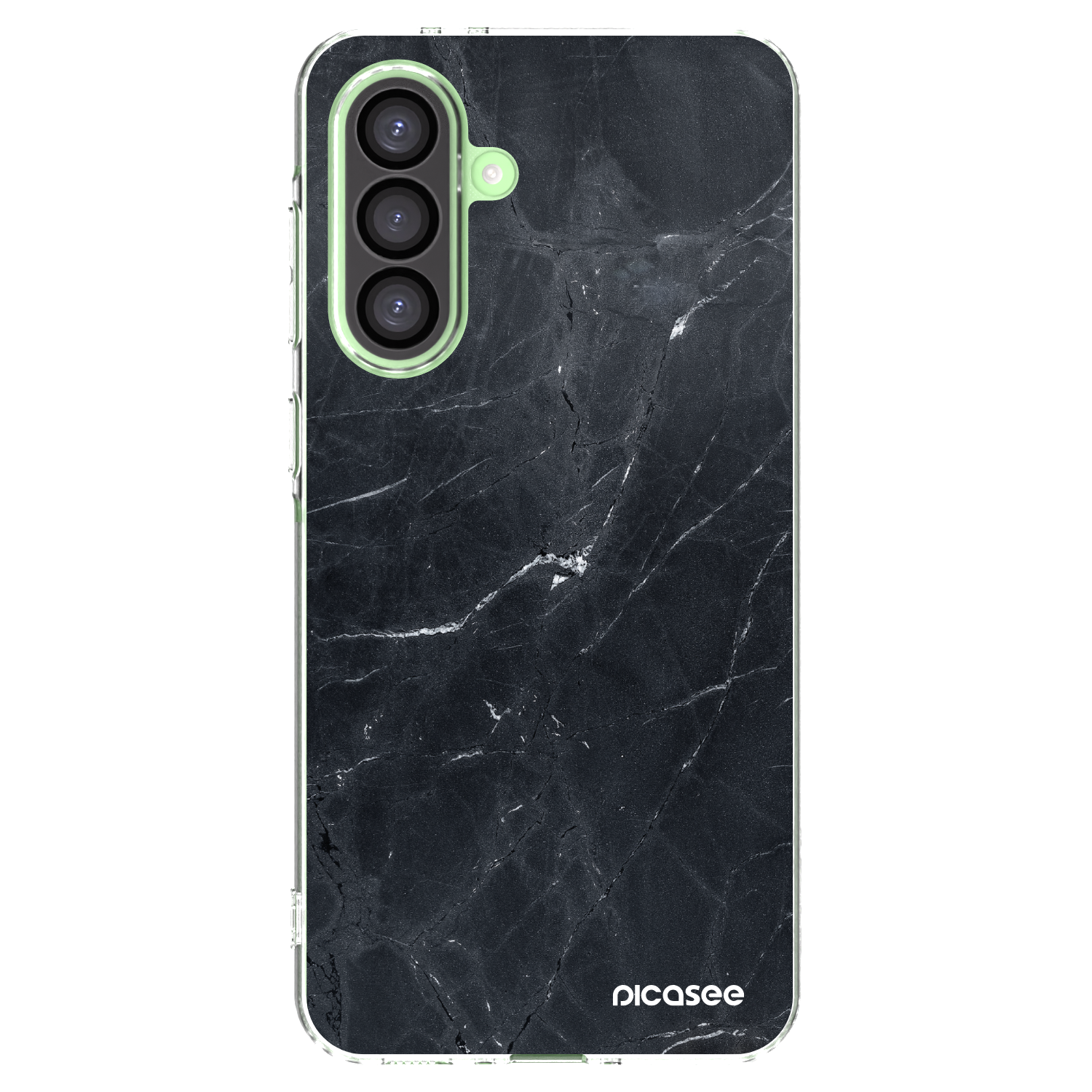 Picasee átlátszó szilikon tok az alábbi mobiltelefonokra Samsung Galaxy A26 5G A266B - Black marble