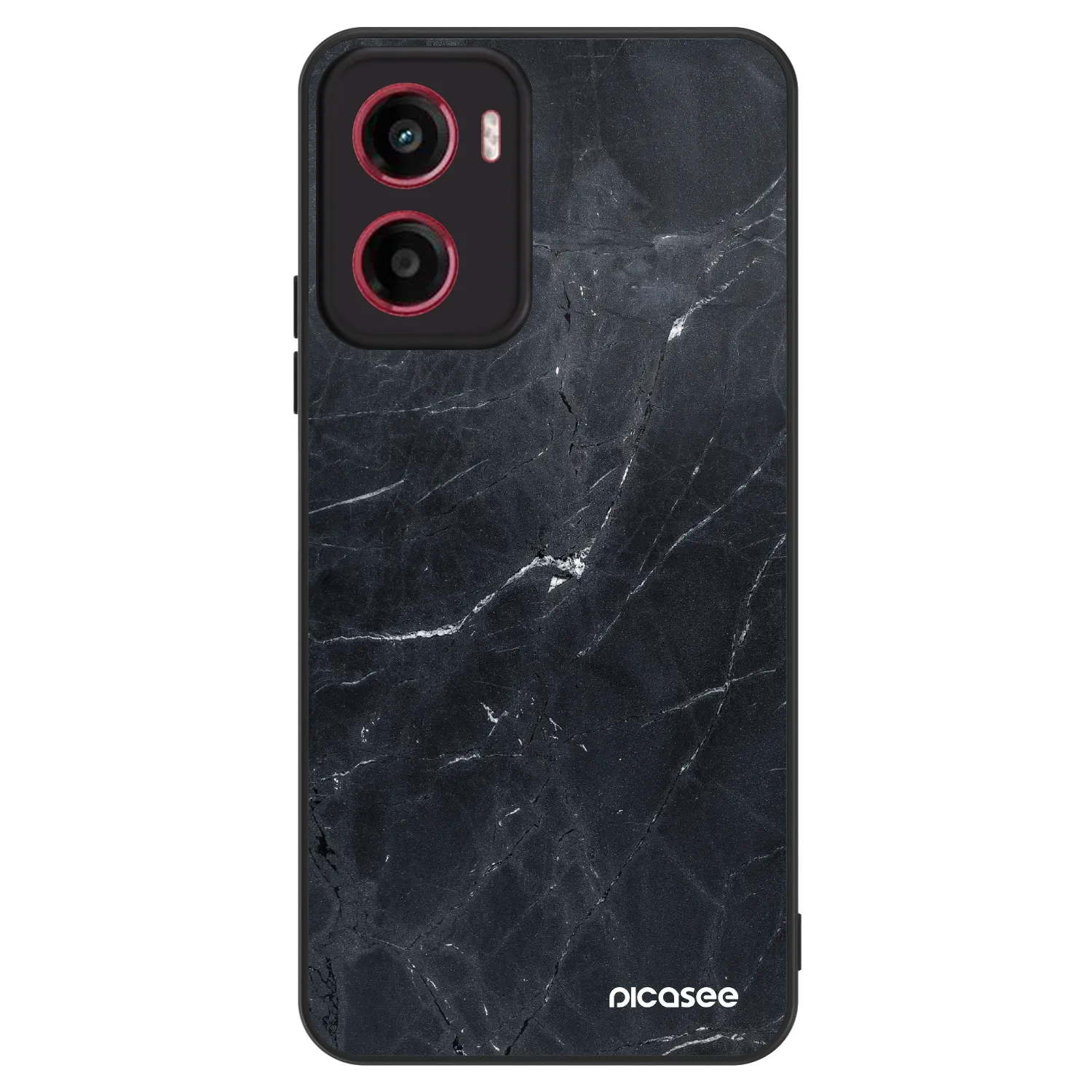 Picasee ULTIMATE CASE Motorola Moto G05 - készülékre - Black marble