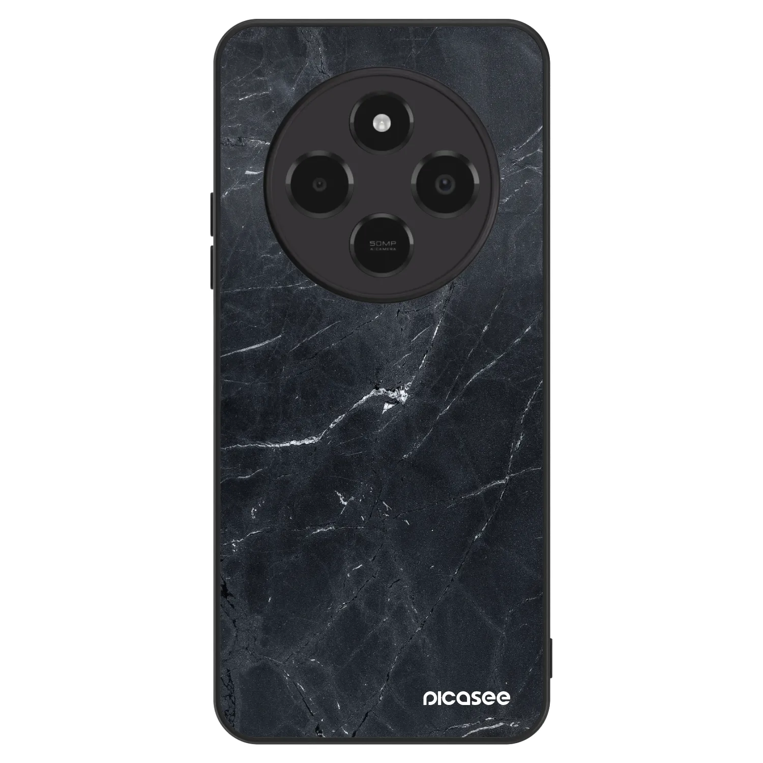 Picasee ULTIMATE CASE Xiaomi Poco C75 - készülékre - Black marble