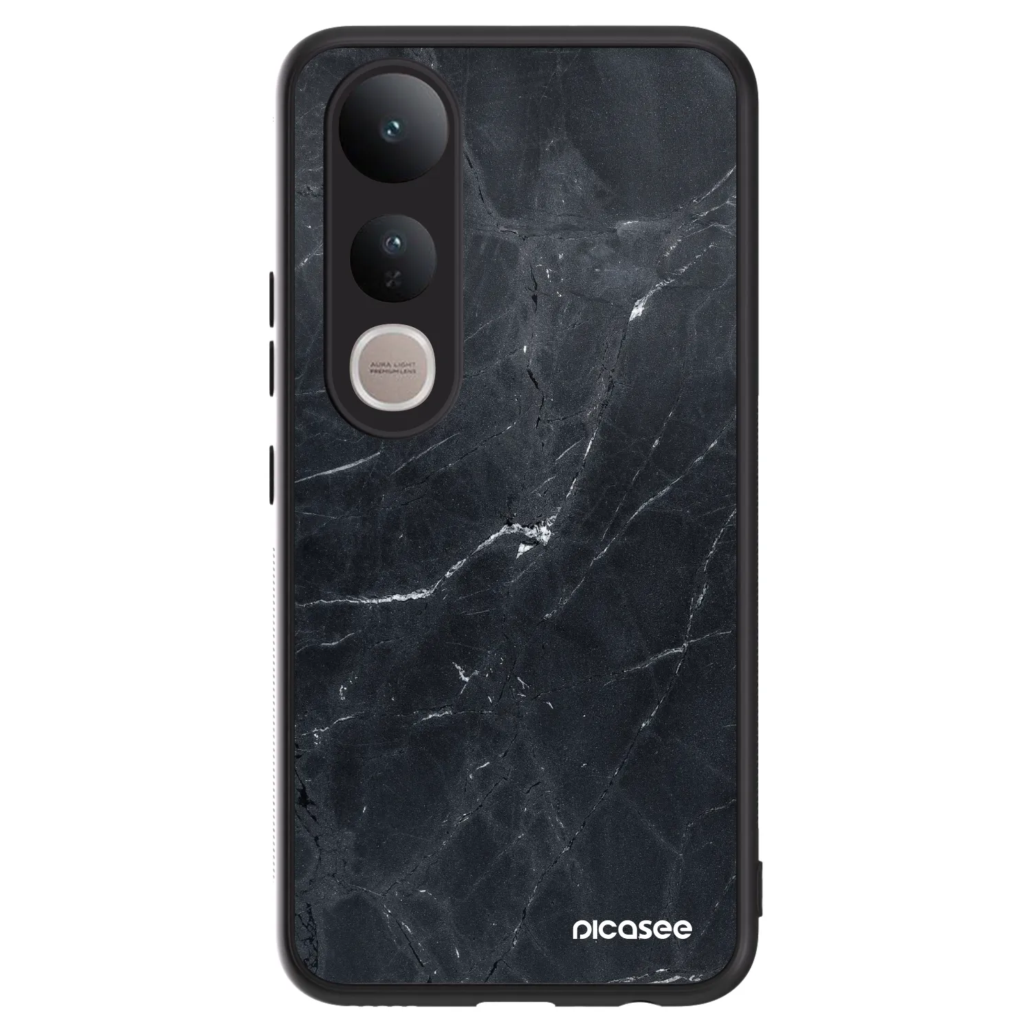 Picasee ULTIMATE CASE Vivo V50 Lite 5G - készülékre - Black marble