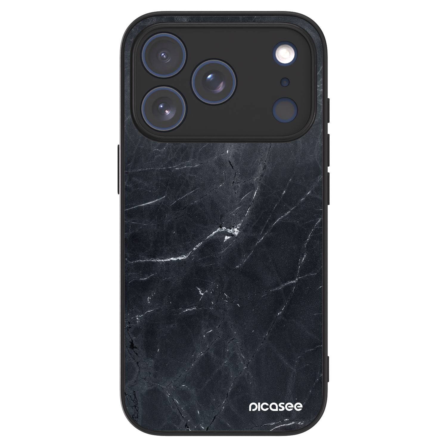 Picasee ULTIMATE CASE Apple iPhone 17 Pro - készülékre - Black marble