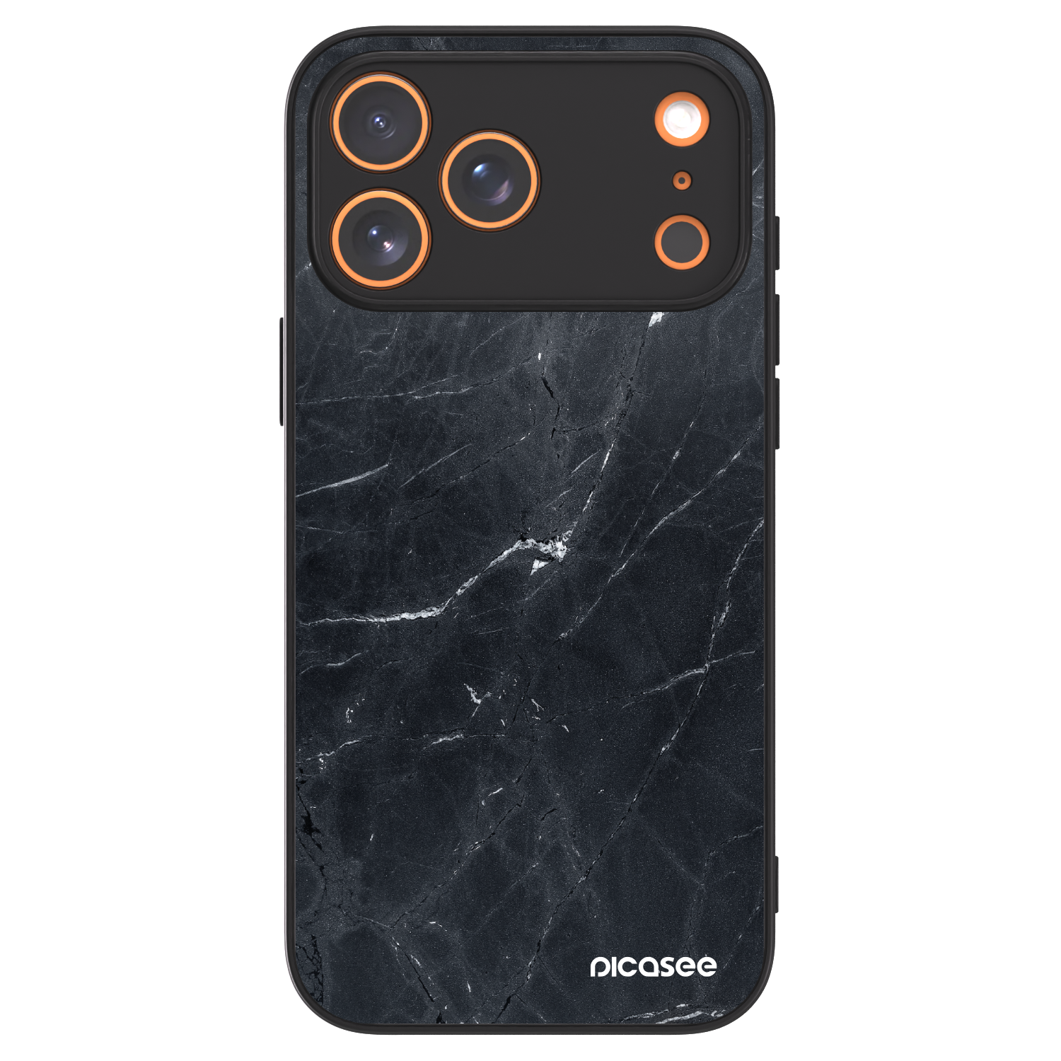 Picasee ULTIMATE CASE MagSafe Apple iPhone 17 Pro Max - készülékre - Black marble