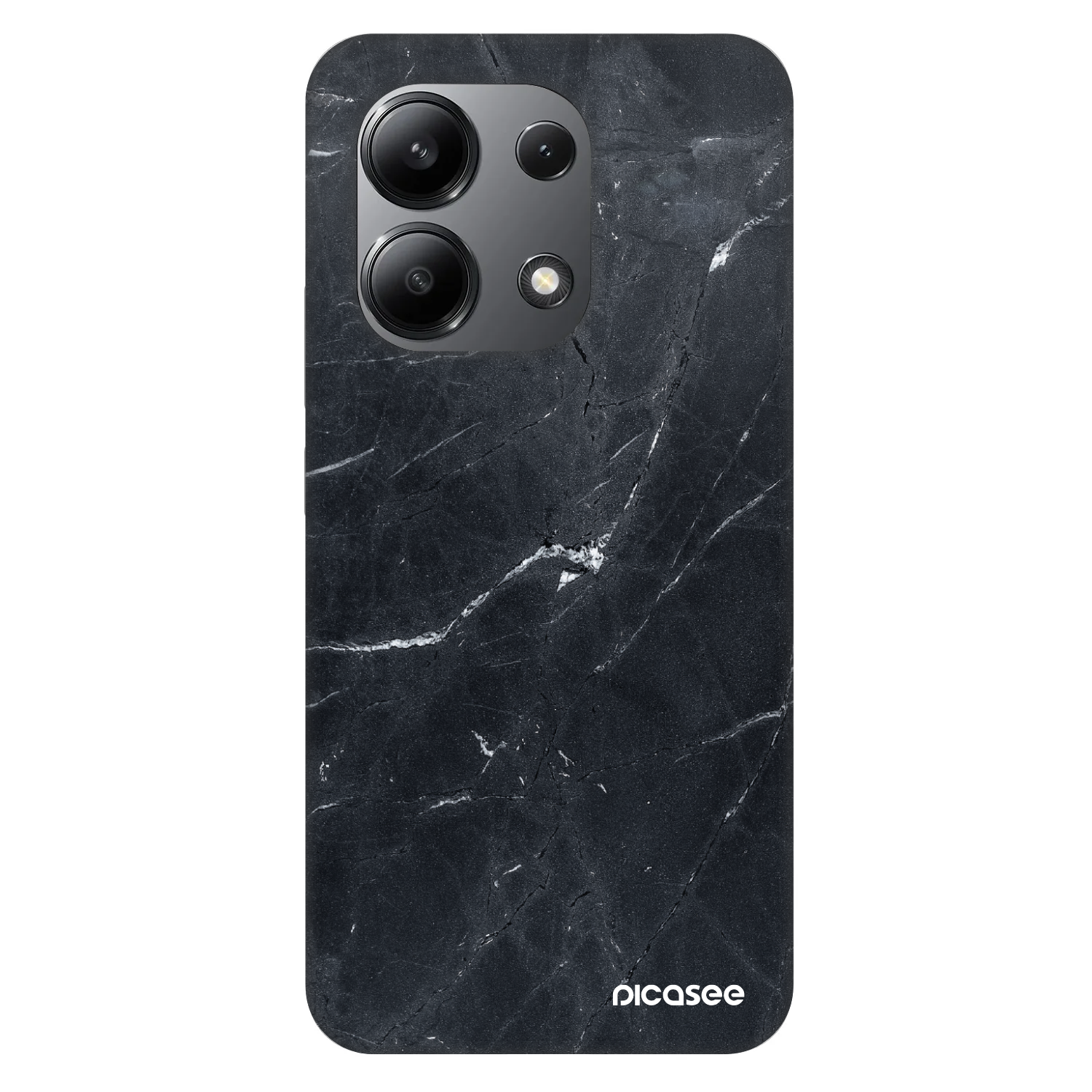 Picasee Fashion Case Xiaomi Redmi Note 13 4G - Black marble
