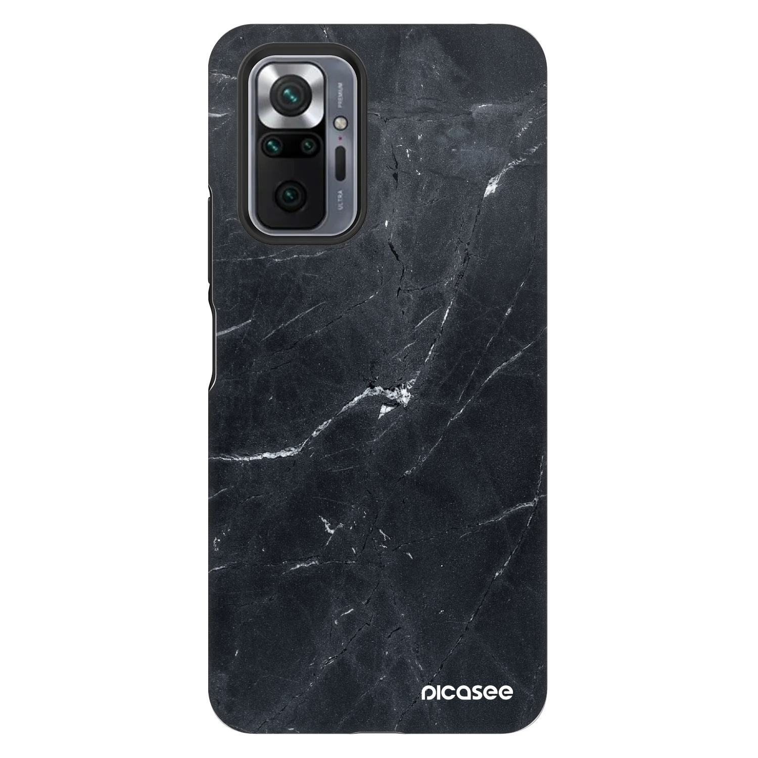 Picasee Fashion Case Xiaomi Redmi Note 10 Pro - Black marble