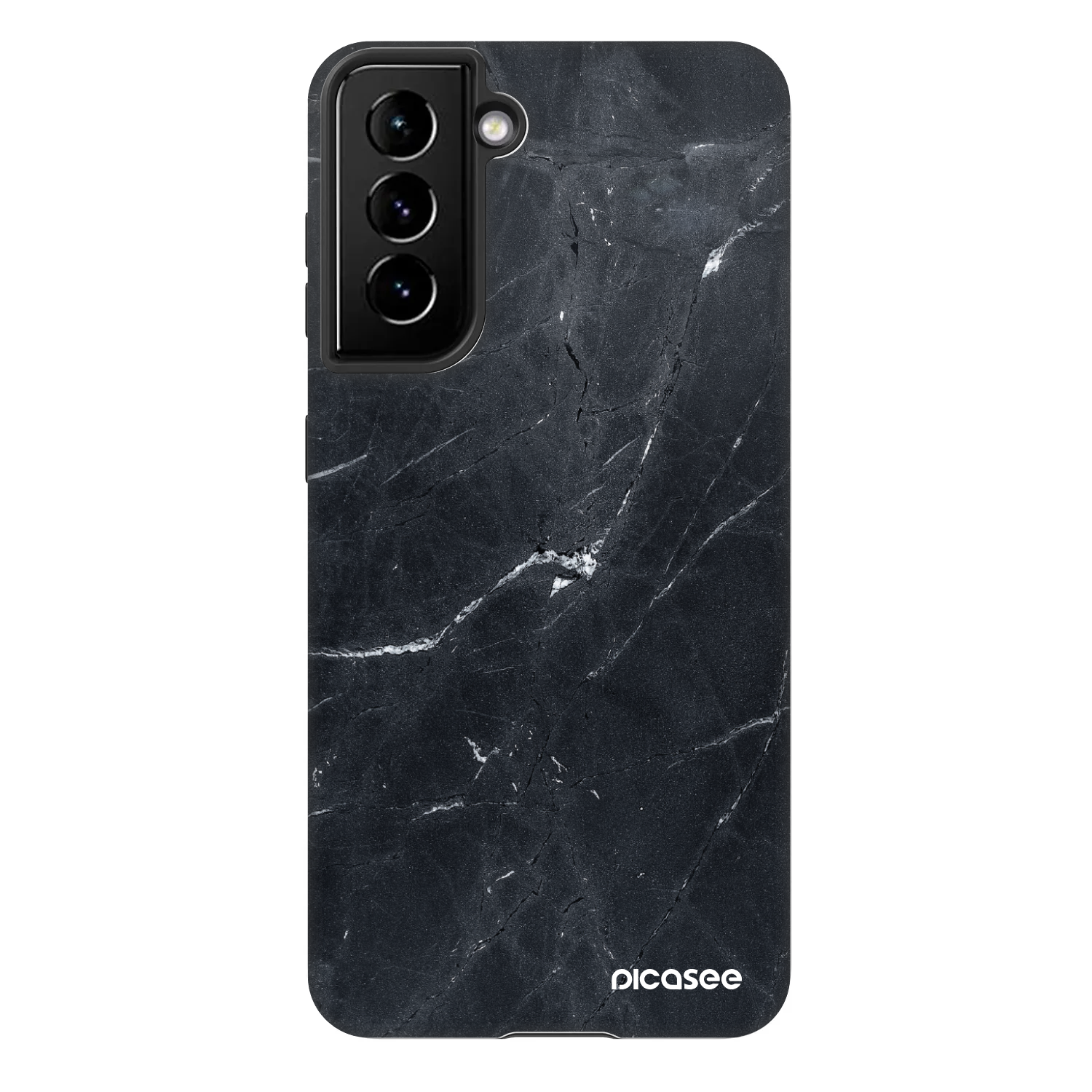 Picasee Fashion Case Samsung Galaxy S21 FE 5G - Black marble