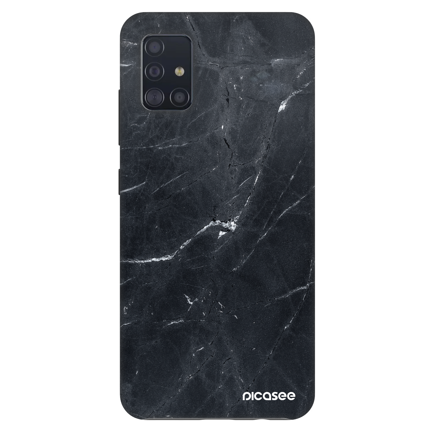 Picasee Fashion Case Samsung Galaxy A51 A515F - Black marble