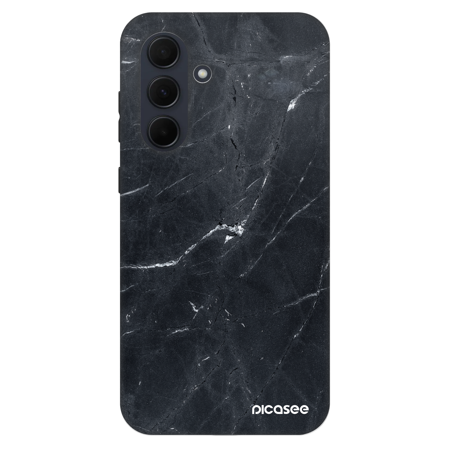 Picasee Fashion Case Samsung Galaxy A35 5G A356B - Black marble