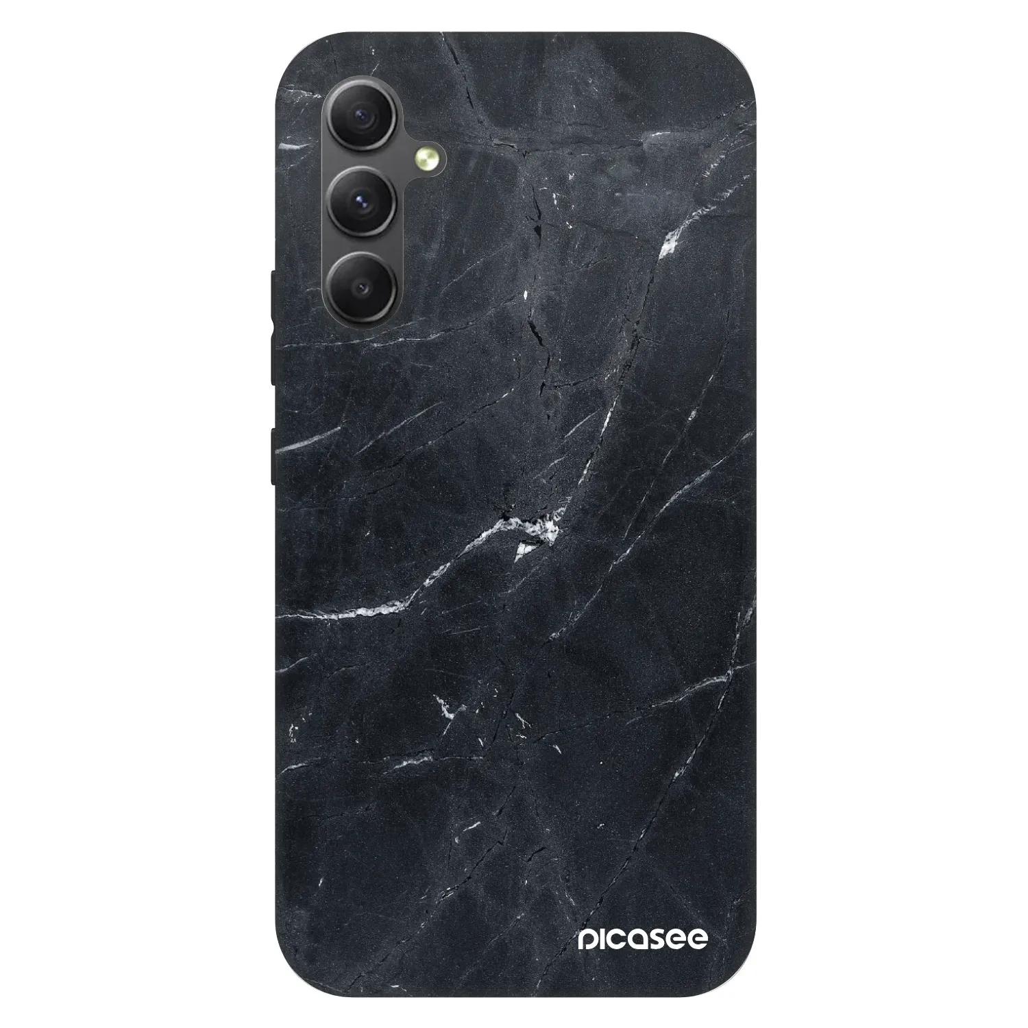 Picasee Fashion Case Samsung Galaxy A34 5G A346B - Black marble