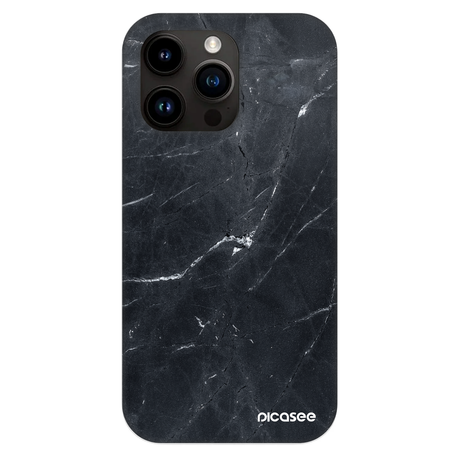Picasee Fashion Case MagSafe Apple iPhone 13 Pro - Black marble