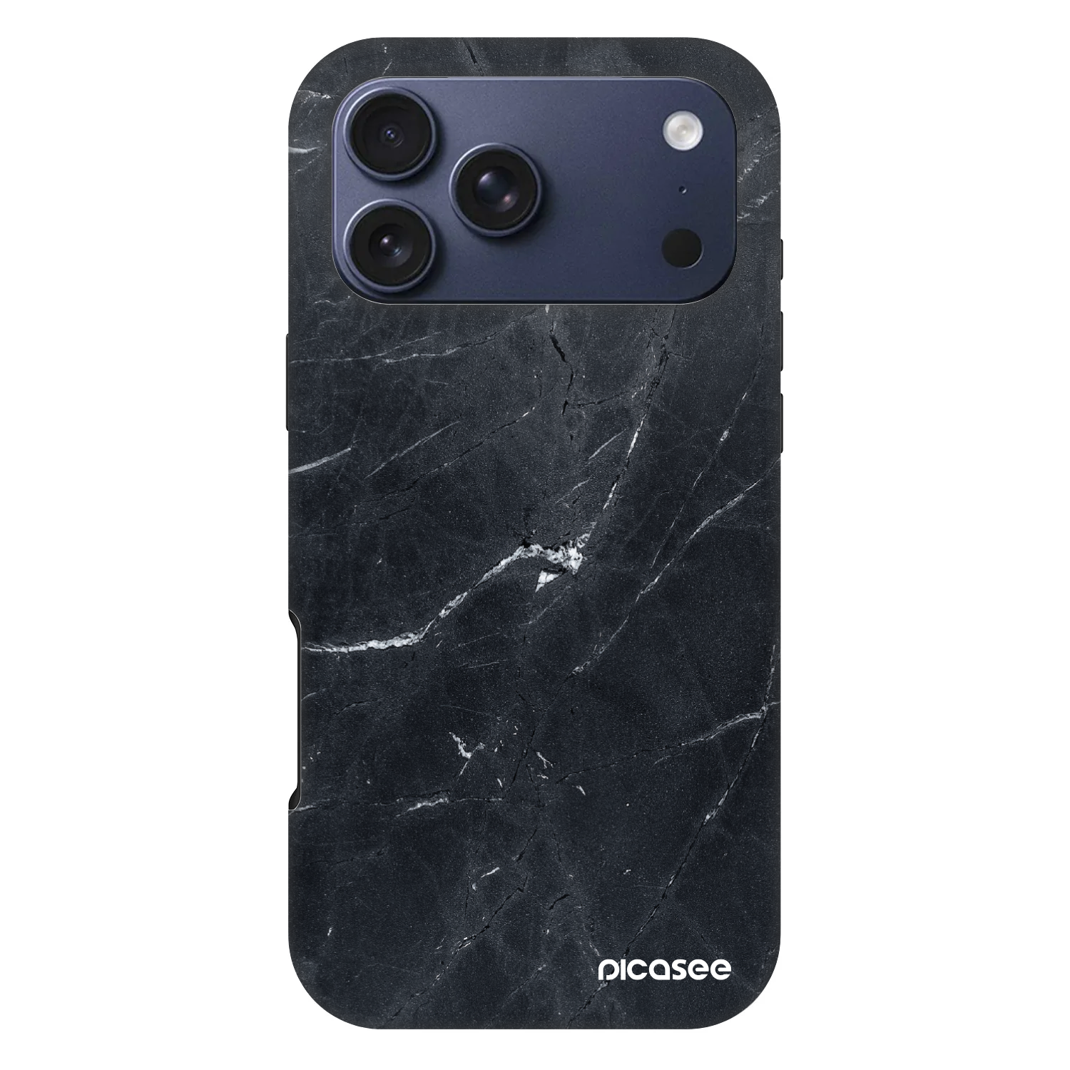 Picasee Fashion Case MagSafe Apple iPhone 17 Pro Max - Black marble