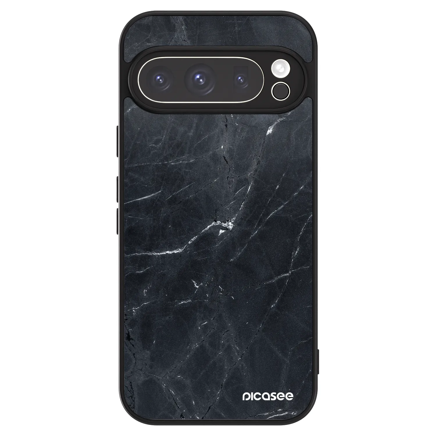 Picasee ULTIMATE CASE Google Pixel 9 Pro XL - készülékre - Black marble