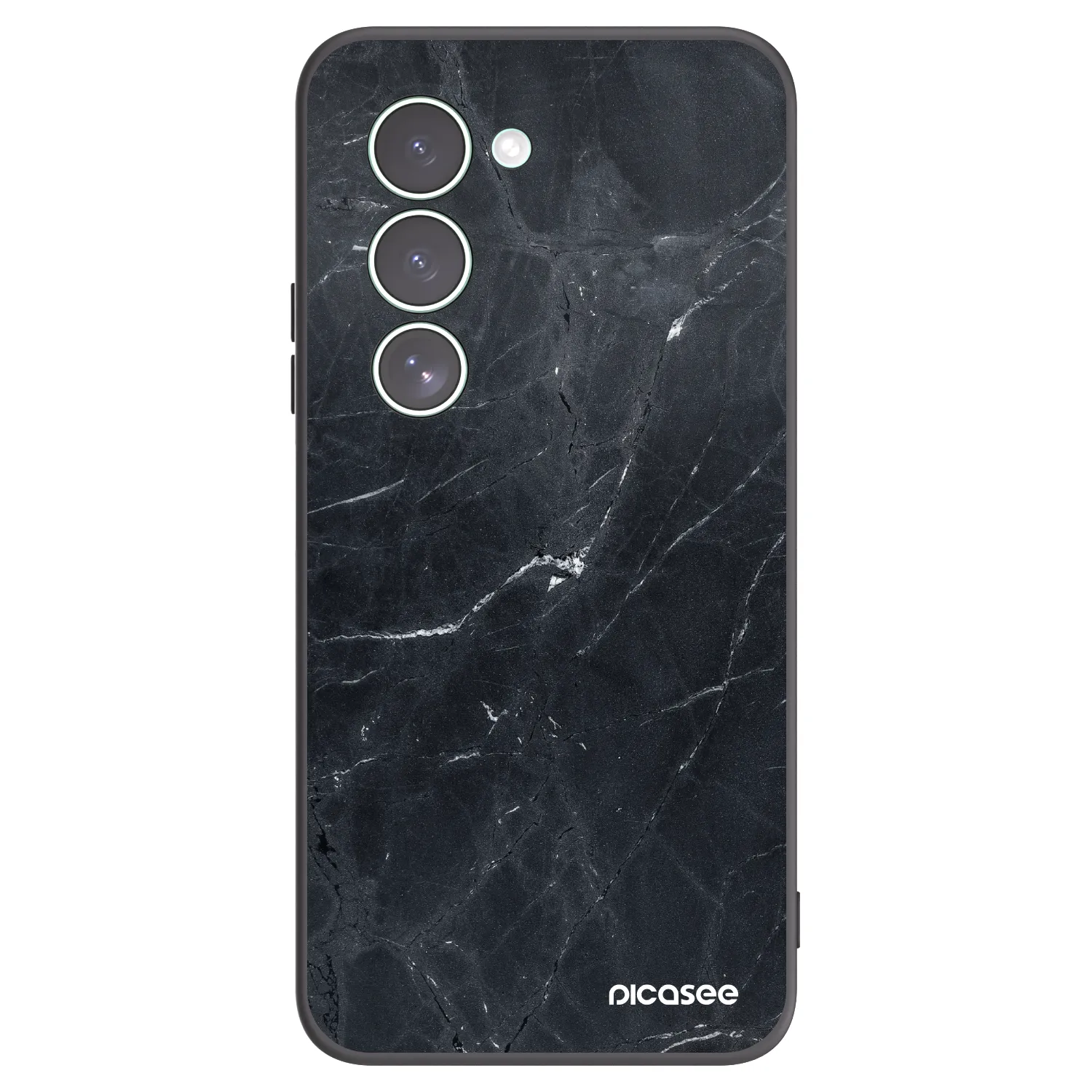 Picasee fekete szilikon tok az alábbi mobiltelefonokra Xiaomi Redmi 15 5G - Black marble