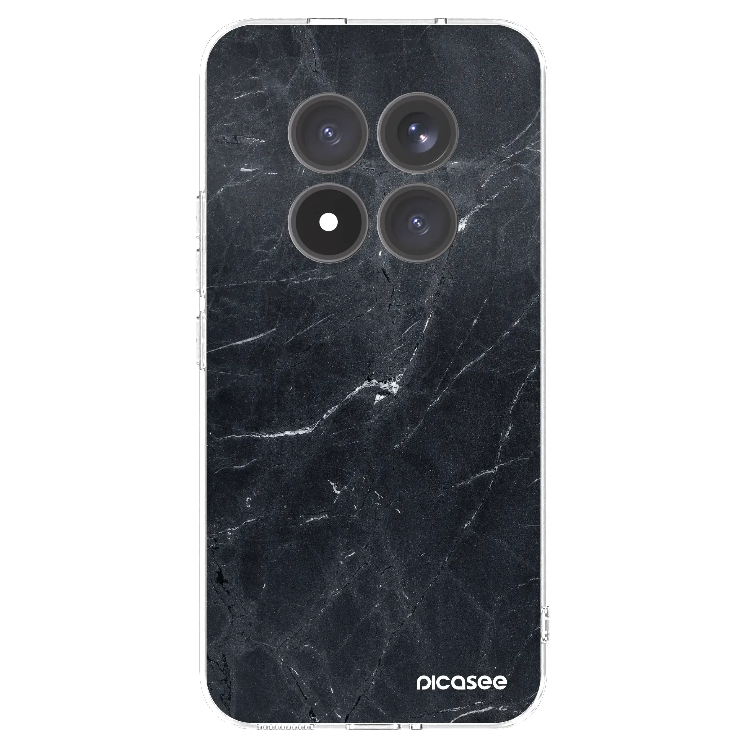 Picasee átlátszó szilikon tok az alábbi mobiltelefonokra Xiaomi Redmi Note 15 Pro+ - Black marble