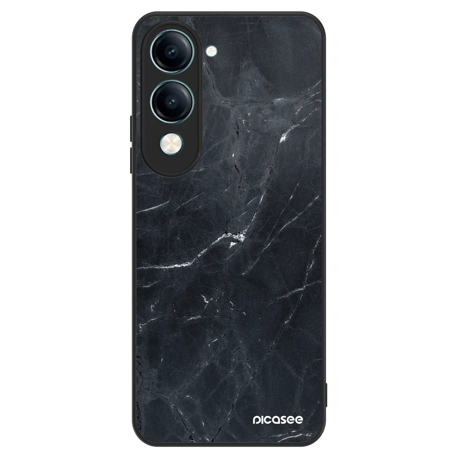 Picasee ULTIMATE CASE Vivo Y29s 5G - készülékre - Black marble