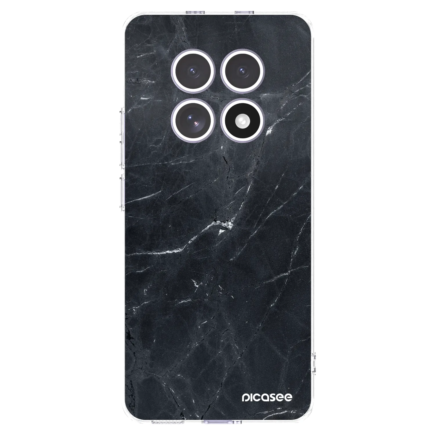 Picasee átlátszó szilikon tok az alábbi mobiltelefonokra Xiaomi Redmi Note 15 - Black marble