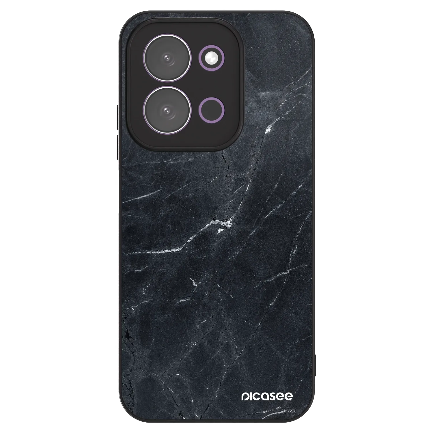 Picasee ULTIMATE CASE Xiaomi Redmi 15C 5G - készülékre - Black marble