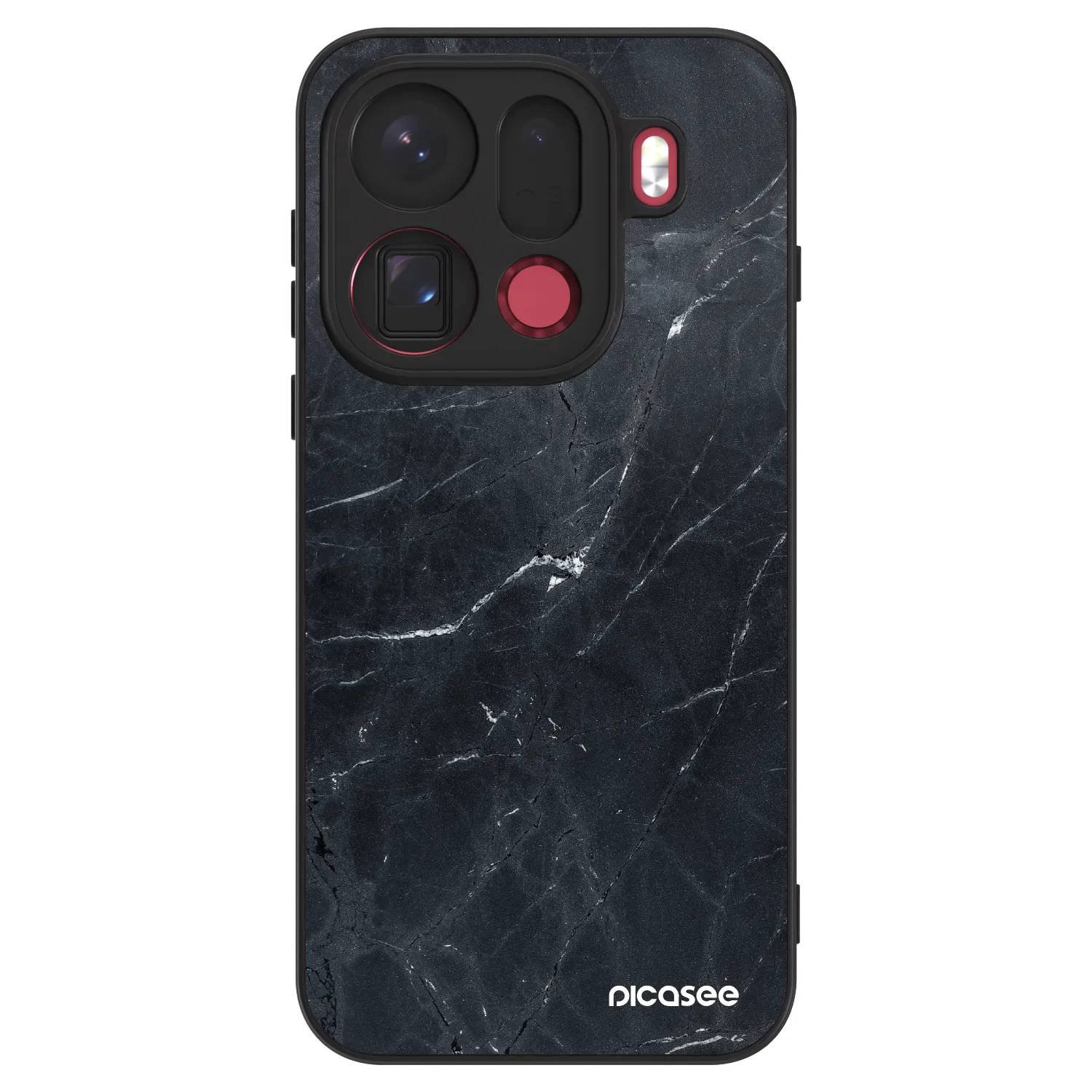 Picasee ULTIMATE CASE OPPO Find X9 Pro - készülékre - Black marble