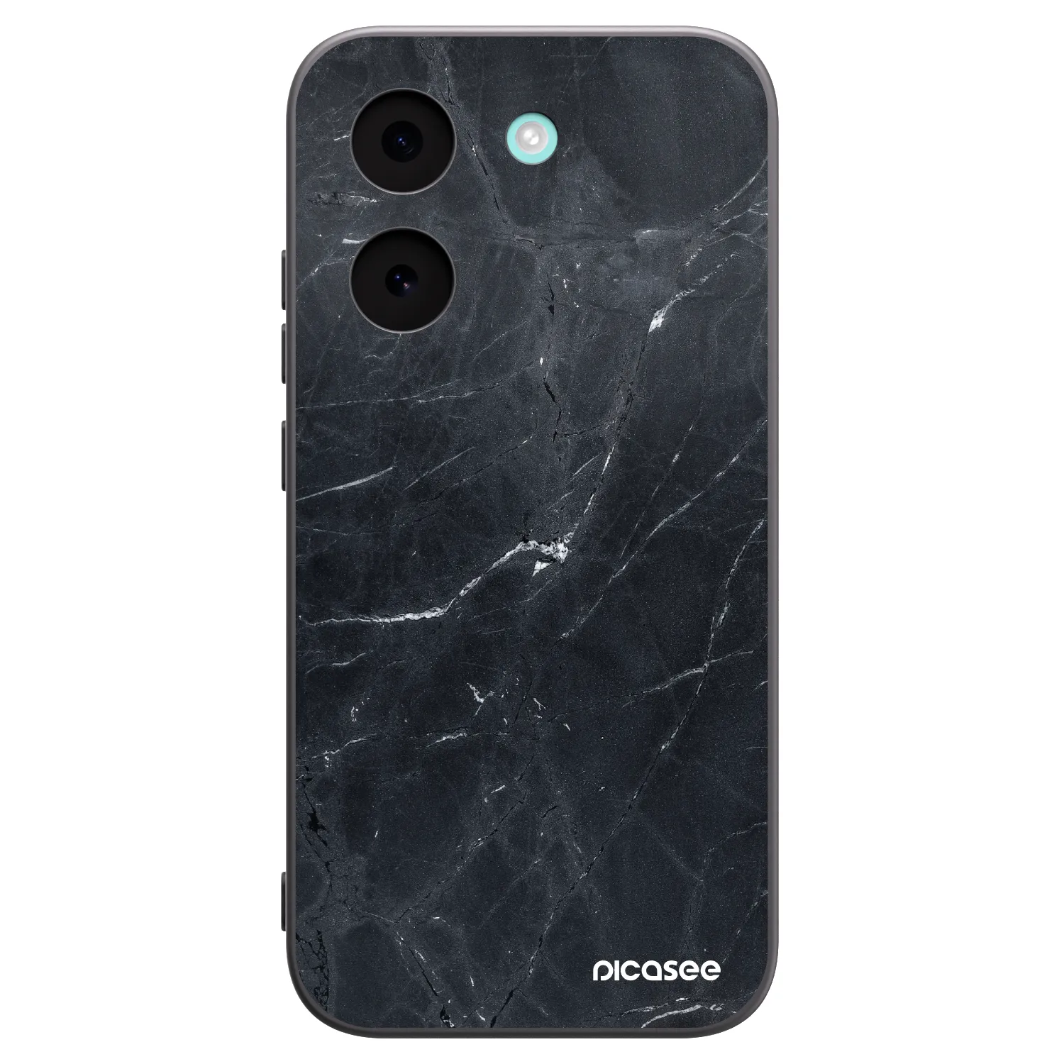 Picasee fekete szilikon tok az alábbi mobiltelefonokra Xiaomi Poco X8 Pro - Black marble