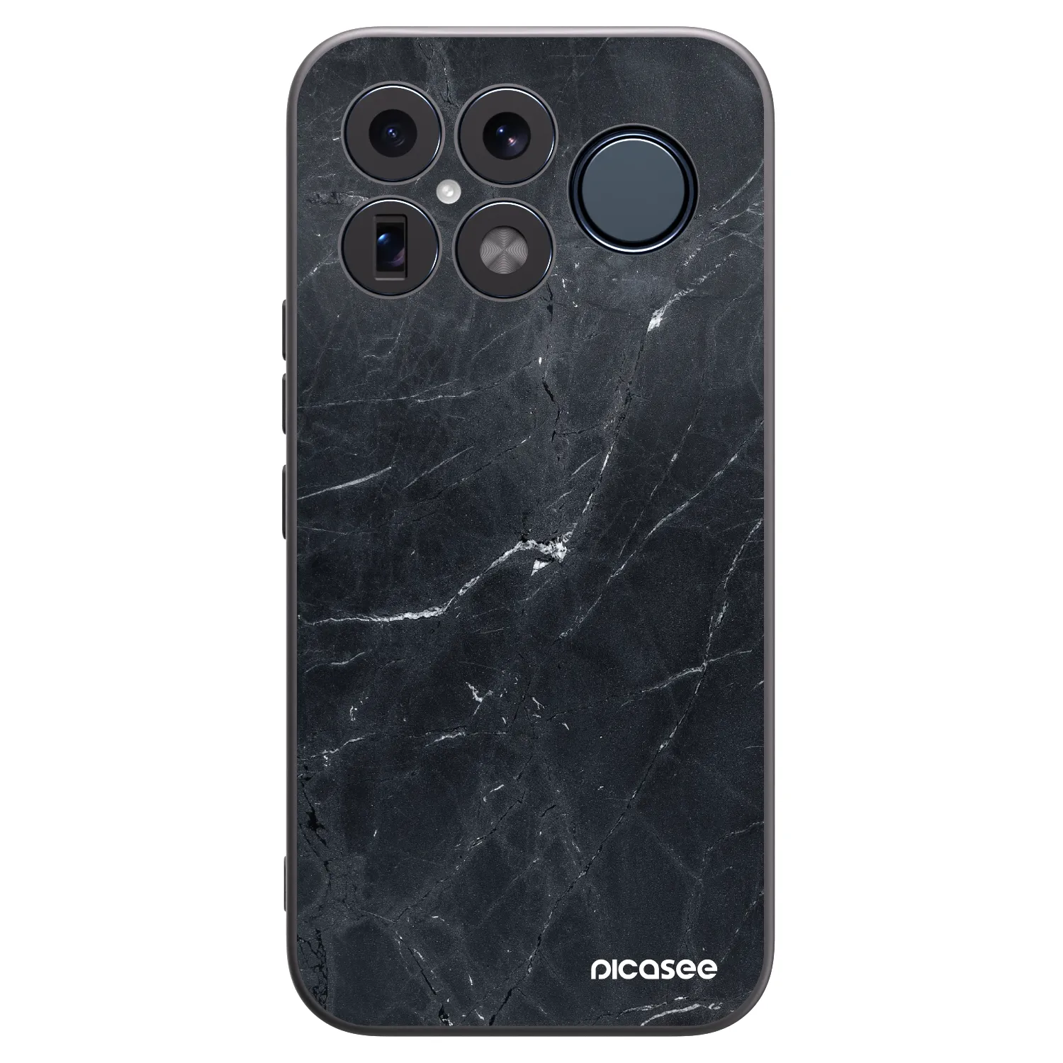 Picasee fekete szilikon tok az alábbi mobiltelefonokra Xiaomi Poco F8 Ultra - Black marble
