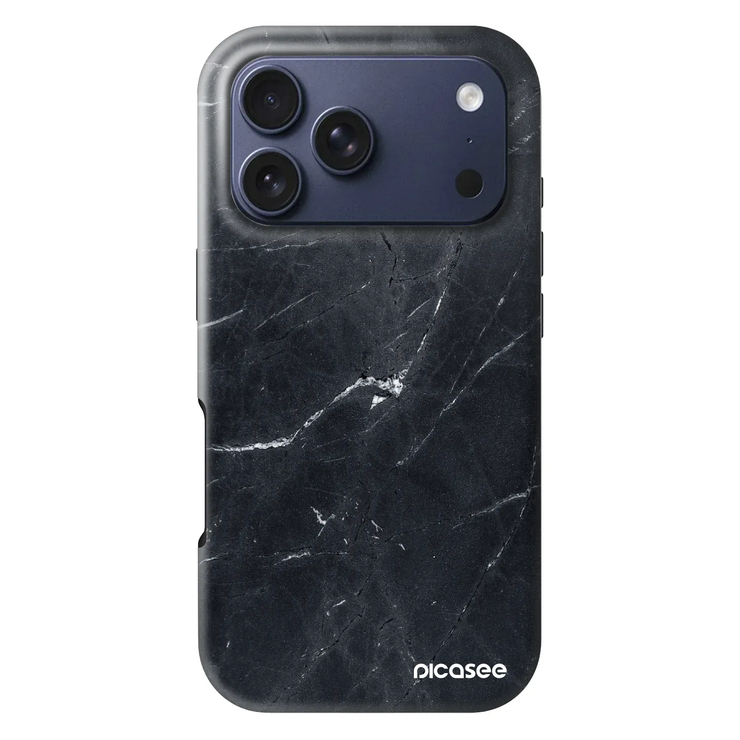 Picasee Fashion Case MagSafe Apple iPhone 18 Pro - Black marble