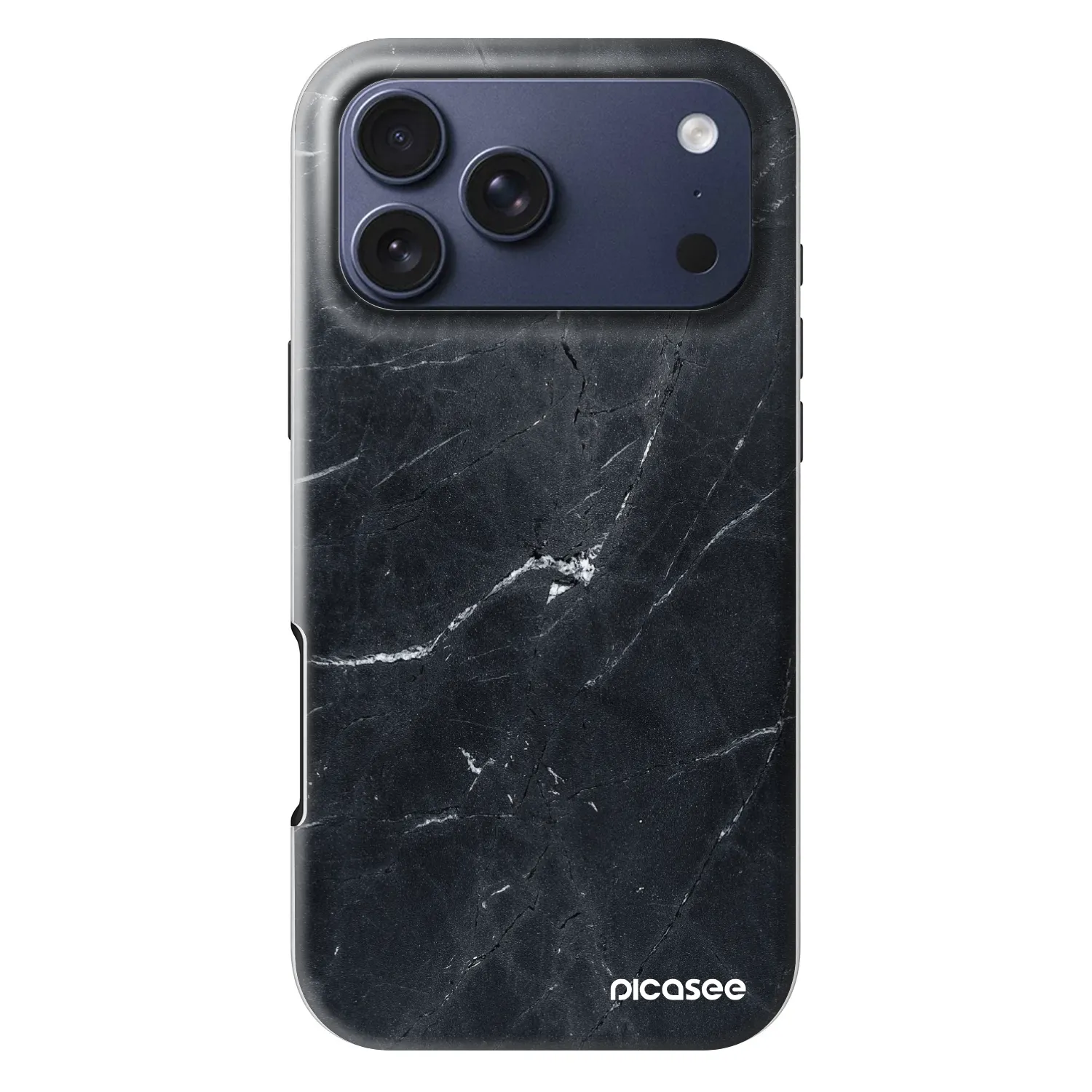Picasee Fashion Case MagSafe Apple iPhone 18 Pro Max - Black marble