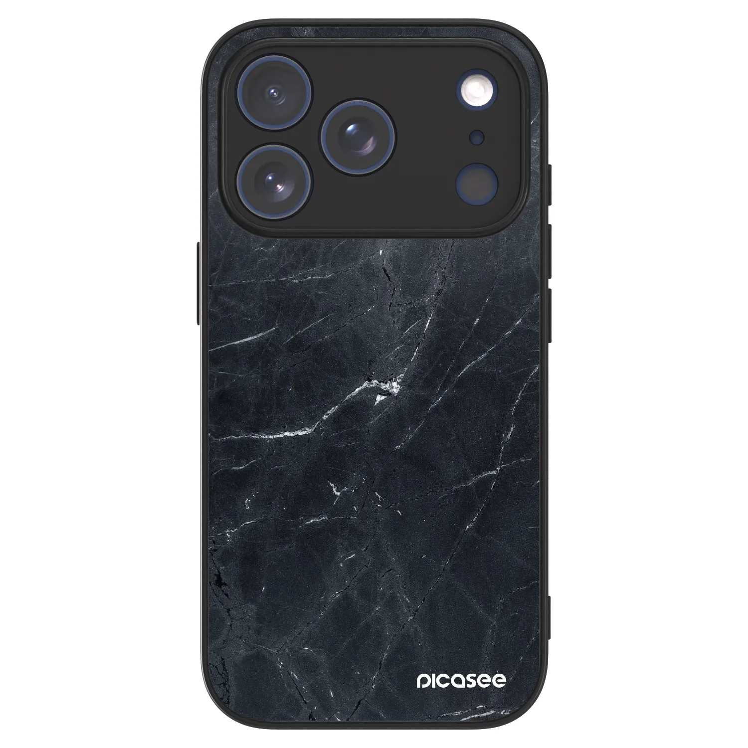 Picasee ULTIMATE CASE MagSafe Apple iPhone 18 Pro - készülékre - Black marble