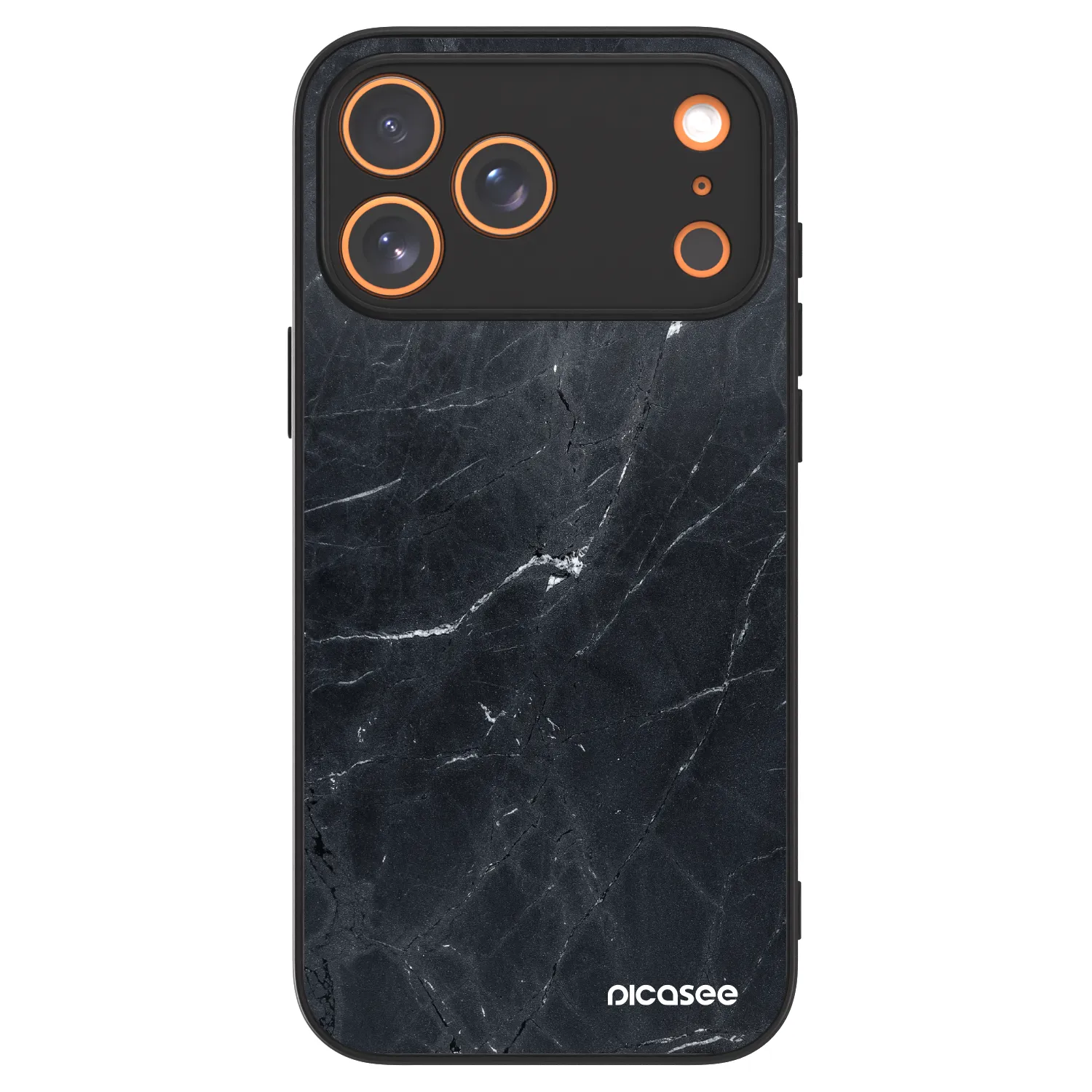Picasee ULTIMATE CASE MagSafe Apple iPhone 18 Pro Max - készülékre - Black marble