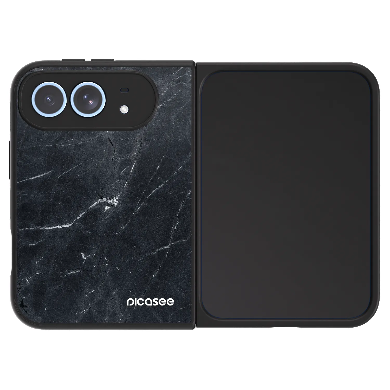Picasee ULTIMATE CASE MagSafe Apple iPhone Duo - készülékre - Black marble