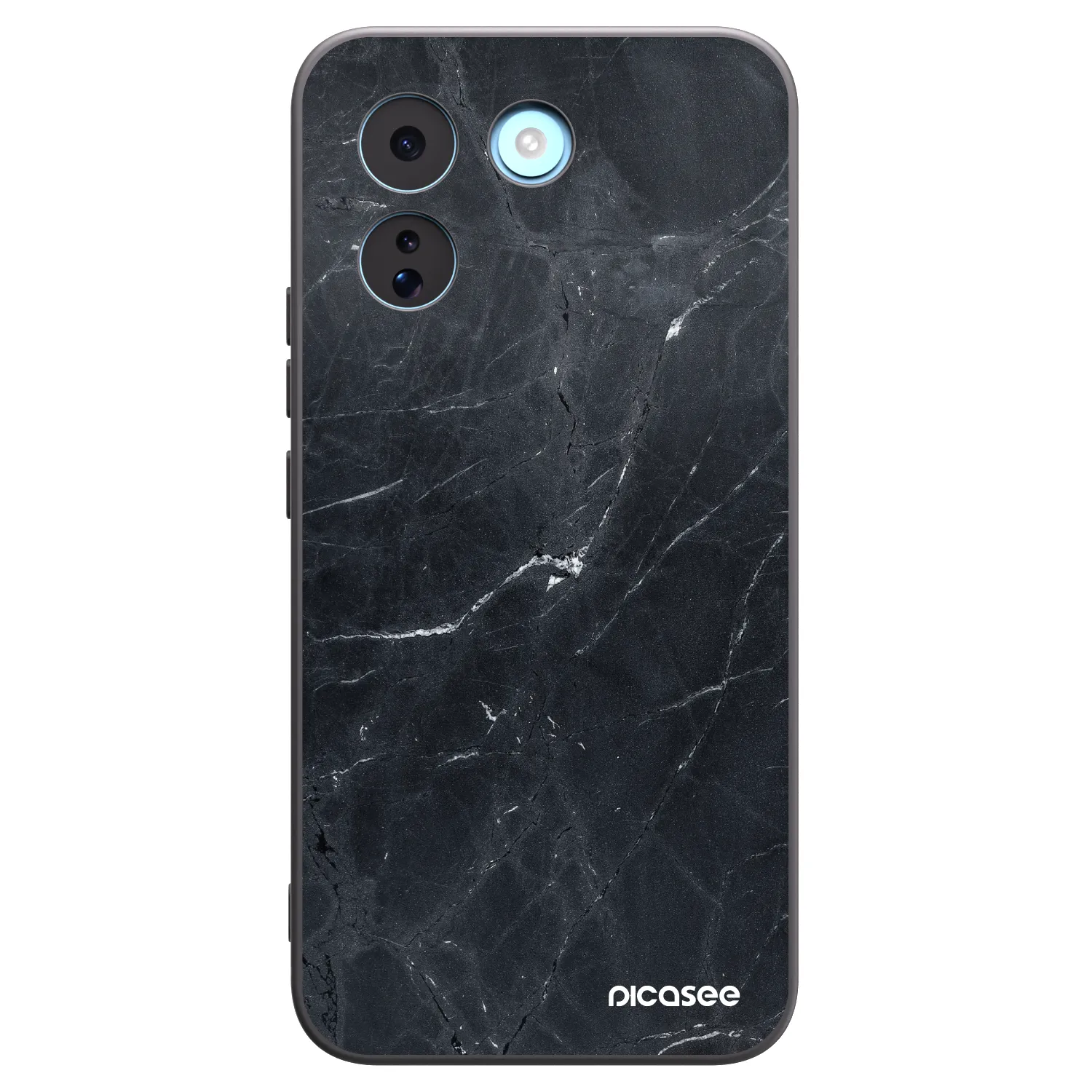 Picasee fekete szilikon tok az alábbi mobiltelefonokra Xiaomi Redmi Note 17 Pro MAX 5G - Black marble