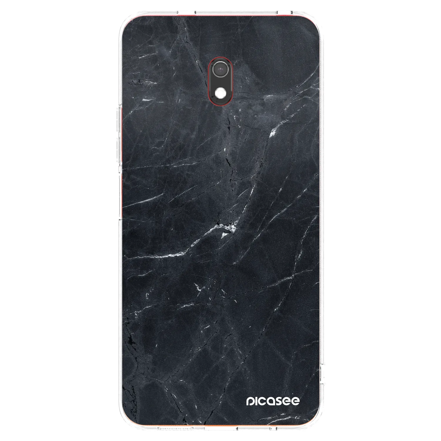Picasee átlátszó szilikon tok az alábbi mobiltelefonokra Xiaomi Redmi 8A - Black marble