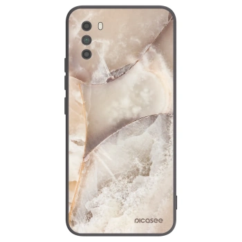 Picasee fekete szilikon tok az alábbi mobiltelefonokra Xiaomi Poco M3 - Cream marble