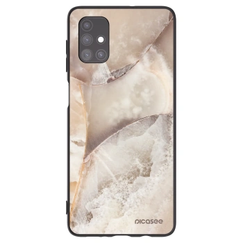 Tok az alábbi mobiltelefonokra Samsung Galaxy M51 M515F - Cream marble
