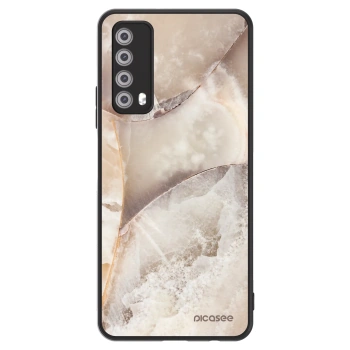 Szilikon tok erre a típusra Huawei P Smart 2021 - Cream marble