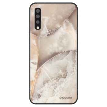 Szilikon tok erre a típusra Samsung Galaxy A70 A705F - Cream marble