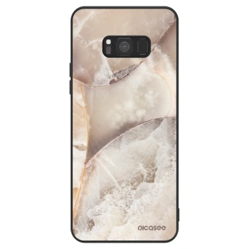 Szilikon tok erre a típusra Samsung Galaxy S8 G950F - Cream marble