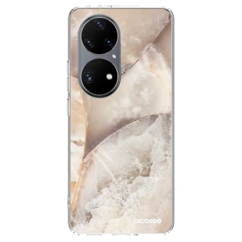 Tok az alábbi mobiltelefonokra Huawei P50 - Cream marble