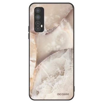 Szilikon tok erre a típusra Realme 7 - Cream marble