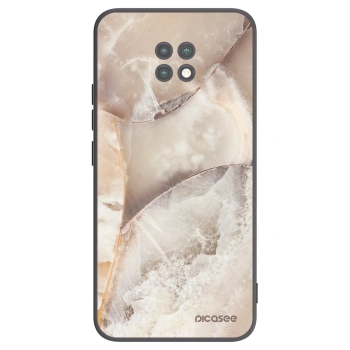 Picasee fekete szilikon tok az alábbi mobiltelefonokra Xiaomi Redmi Note 9T - Cream marble
