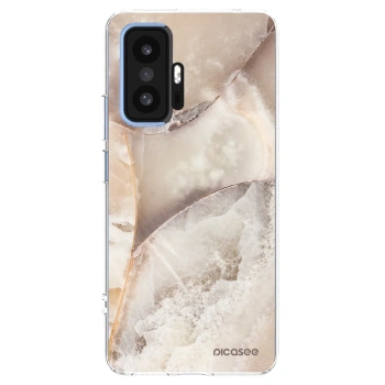 Picasee átlátszó szilikon tok az alábbi mobiltelefonokra Xiaomi 11T Pro - Cream marble