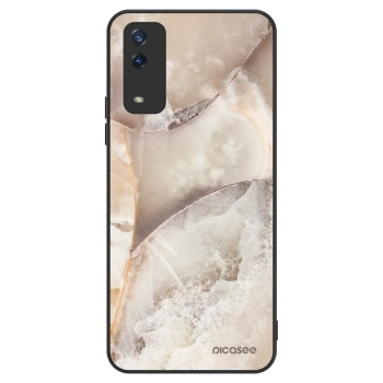 Szilikon tok erre a típusra Vivo Y11s - Cream marble