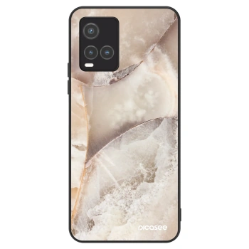 Szilikon tok erre a típusra Vivo Y33s - Cream marble