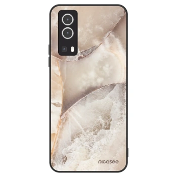 Szilikon tok erre a típusra Vivo Y72 5G - Cream marble