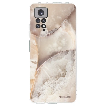 Picasee átlátszó szilikon tok az alábbi mobiltelefonokra Xiaomi Redmi Note 11 - Cream marble