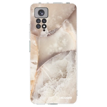 Picasee átlátszó szilikon tok az alábbi mobiltelefonokra Xiaomi Redmi Note 11S 4G - Cream marble