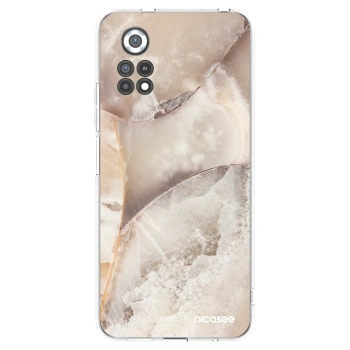 Picasee átlátszó szilikon tok az alábbi mobiltelefonokra Xiaomi Poco X4 Pro 5G - Cream marble
