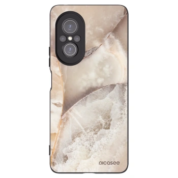 Picasee fekete szilikon tok az alábbi mobiltelefonokra Huawei Nova 9 SE - Cream marble